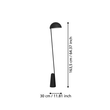 Eglo - Lámpara de pie 1xE27/40W/230V