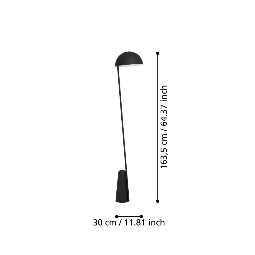Eglo - Lámpara de pie 1xE27/40W/230V
