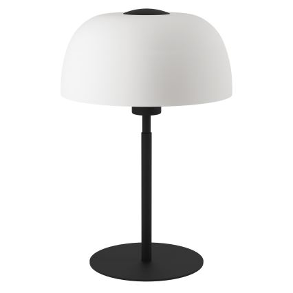 Eglo - Lámpara de mesa 1xE27/40W/230V negra/blanca