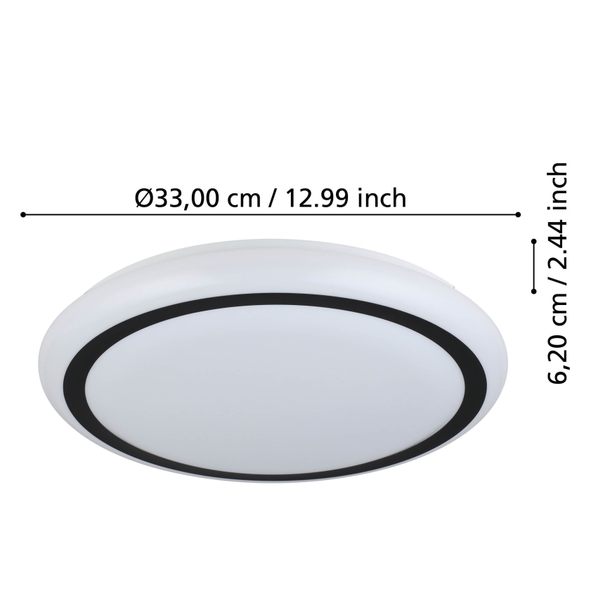 Eglo - Lámpara de techo LED LED/14,6W/230V