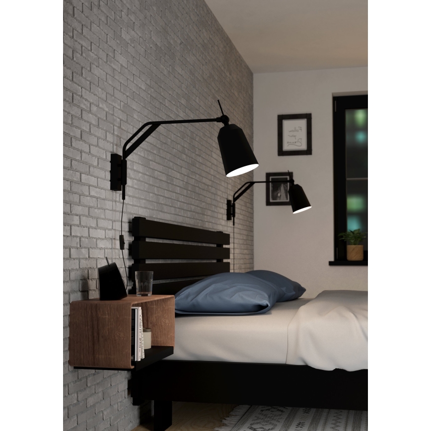 Eglo - Lámpara de pared 1xE27/40W/230V
