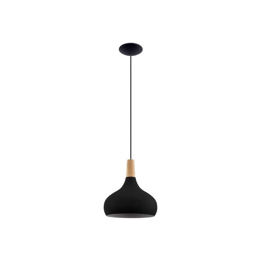 Eglo - Lámpara colgante con cable 1xE27/40W/230V diámetro 28 cm