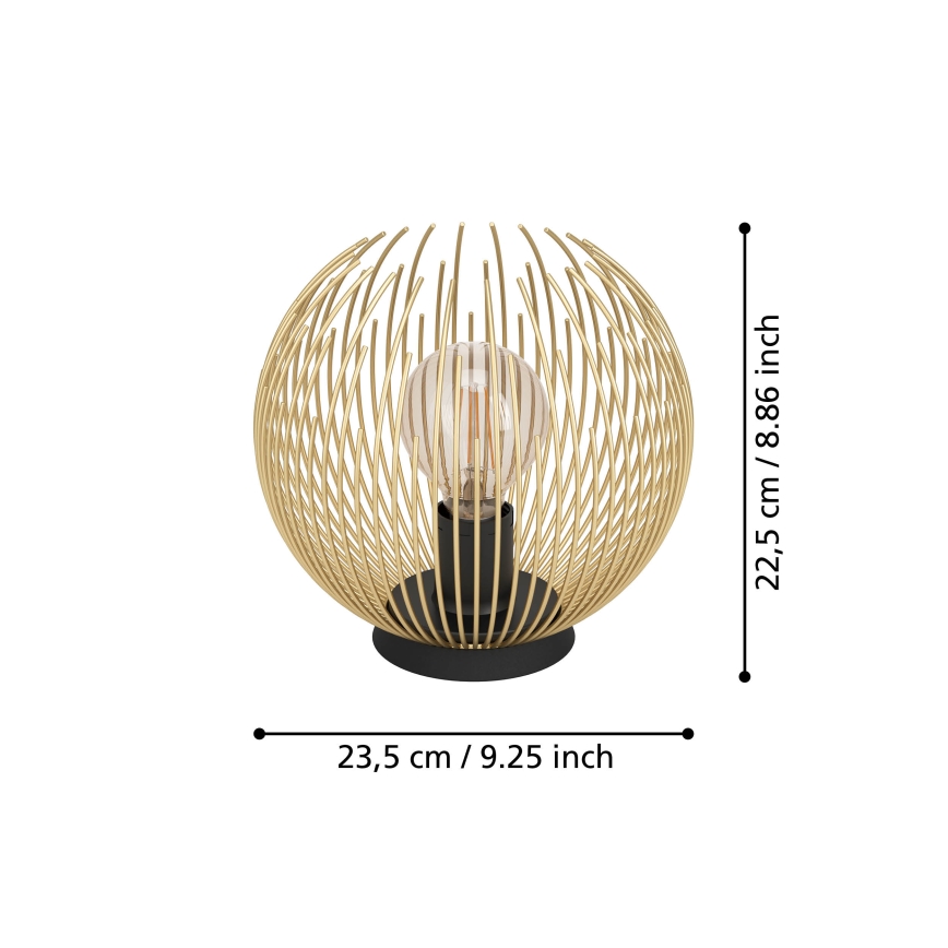 Eglo - Lámpara de mesa 1xE27/40W/230V
