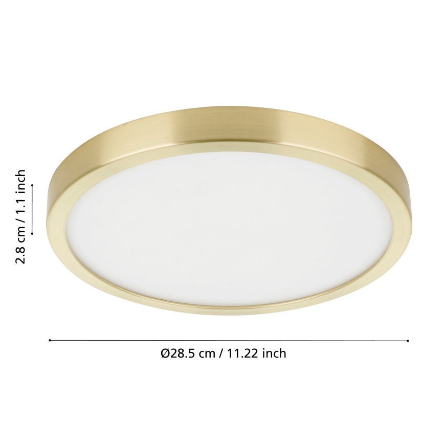 Eglo - Plafón LED LED/20,5W/230V diá. 28,5 cm