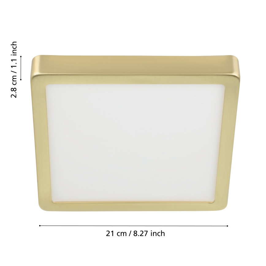 Eglo - Lámpara de techo LED LED/17W/230V