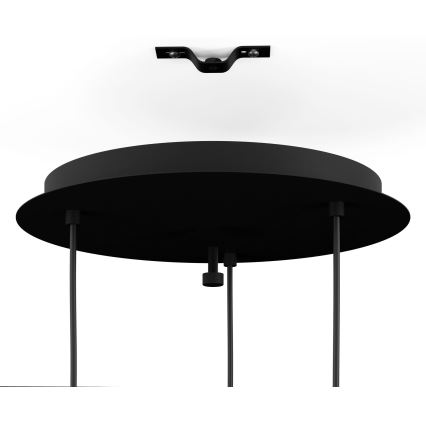 Eglo - Lámpara colgante con cable 3xE27/40W/230V diámetro 43 cm