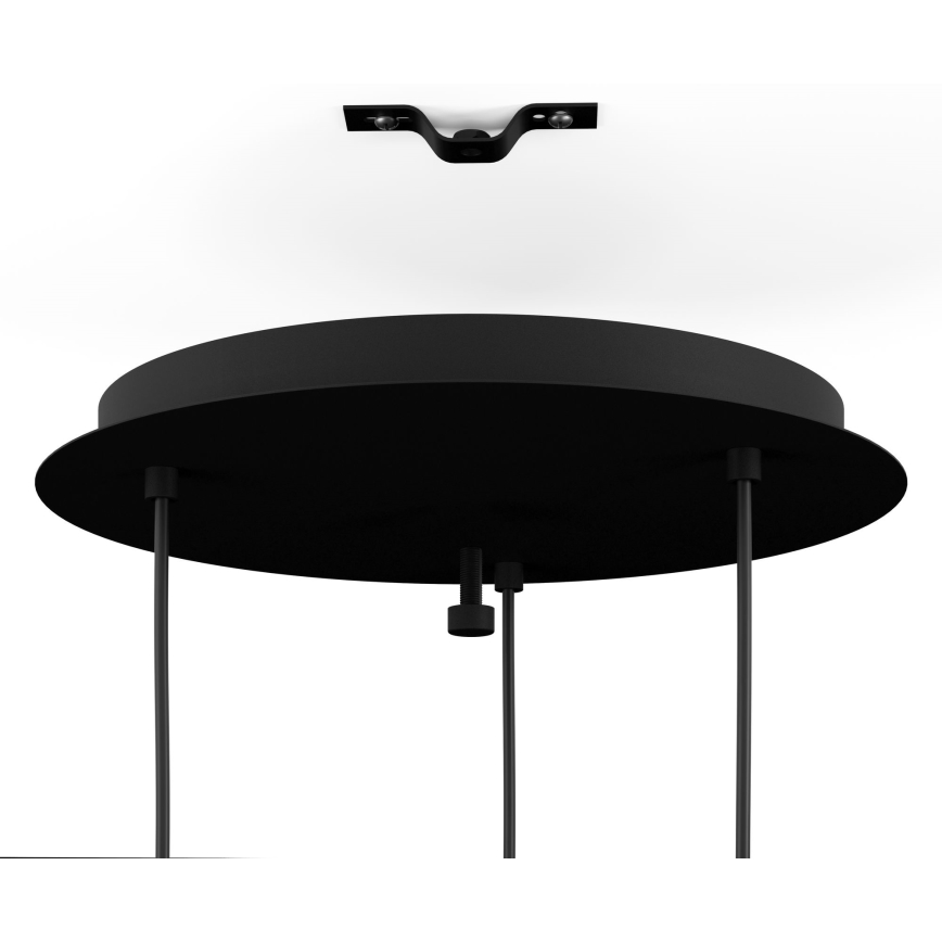 Eglo - Lámpara colgante con cable 3xE27/40W/230V diámetro 43 cm