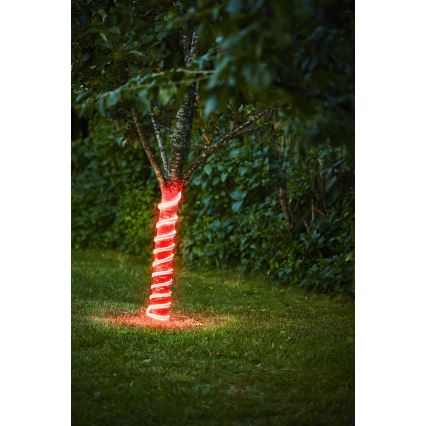 Eglo - Tira LED LED/96W/24V 5m IP44 rojo