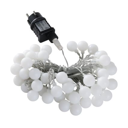 Eglo - Cadena decorativa LED para exterior 50xLED/0,066W/4,5V IP44