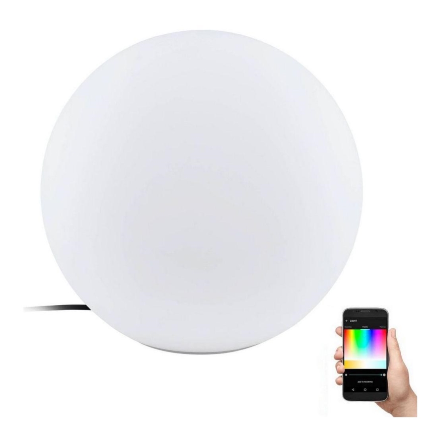 Eglo - Lámpara exterior LED RGB regulable 1xE27/9W/230V 2700-6500K IP65 Ø390