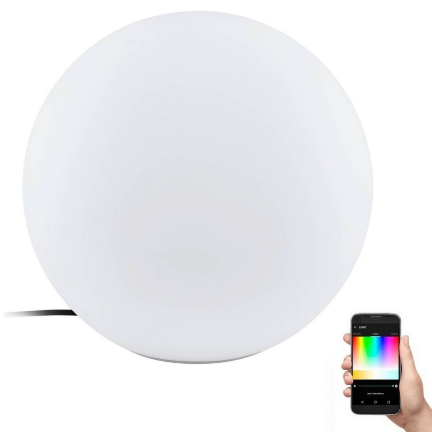 Eglo - Lámpara exterior LED RGB regulable 1xE27/9W/230V 2700-6500K IP65 Ø500