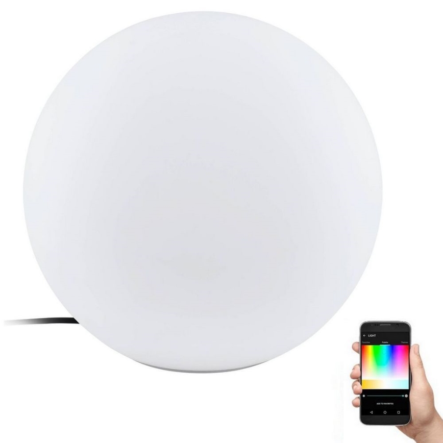 Eglo - Lámpara de exterior LED RGB regulable 1xE27/9W/230V 2700-6500K IP65