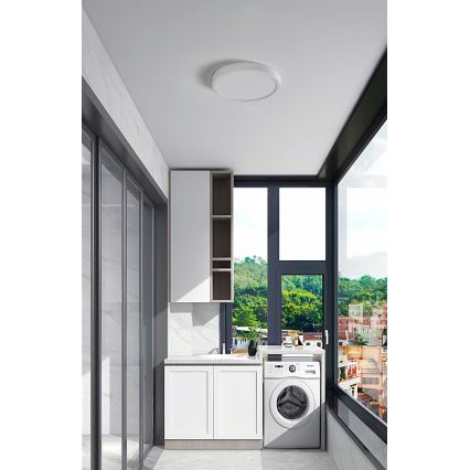 Eglo - Lámpara de techo LED para baño LED/20,5W/230V IP44 blanca