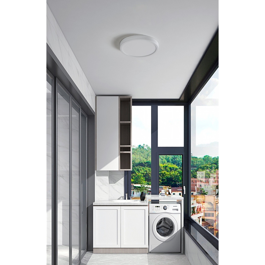 Eglo - Plafón LED de baño LED/20,5W/230V IP44 blanco