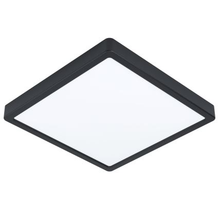 Eglo - Lámpara de techo LED para baño LED/20,5W/230V IP44 negra