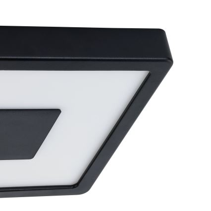Eglo - Plafón LED de exterior LED/17W/230V IP44 negro