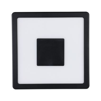 Eglo - Plafón LED de exterior LED/17W/230V IP44 negro