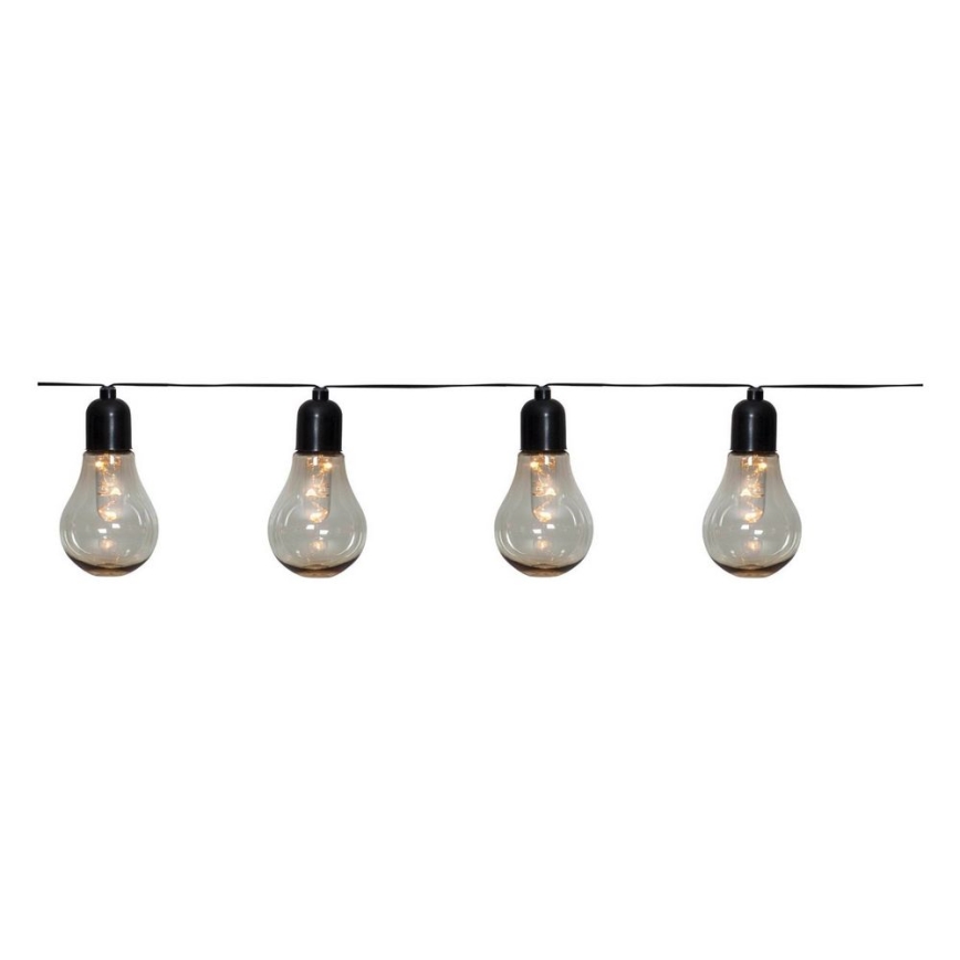 Eglo - Cadena decorativa LED para exteriores 10xLED/0,06W/3V IP44