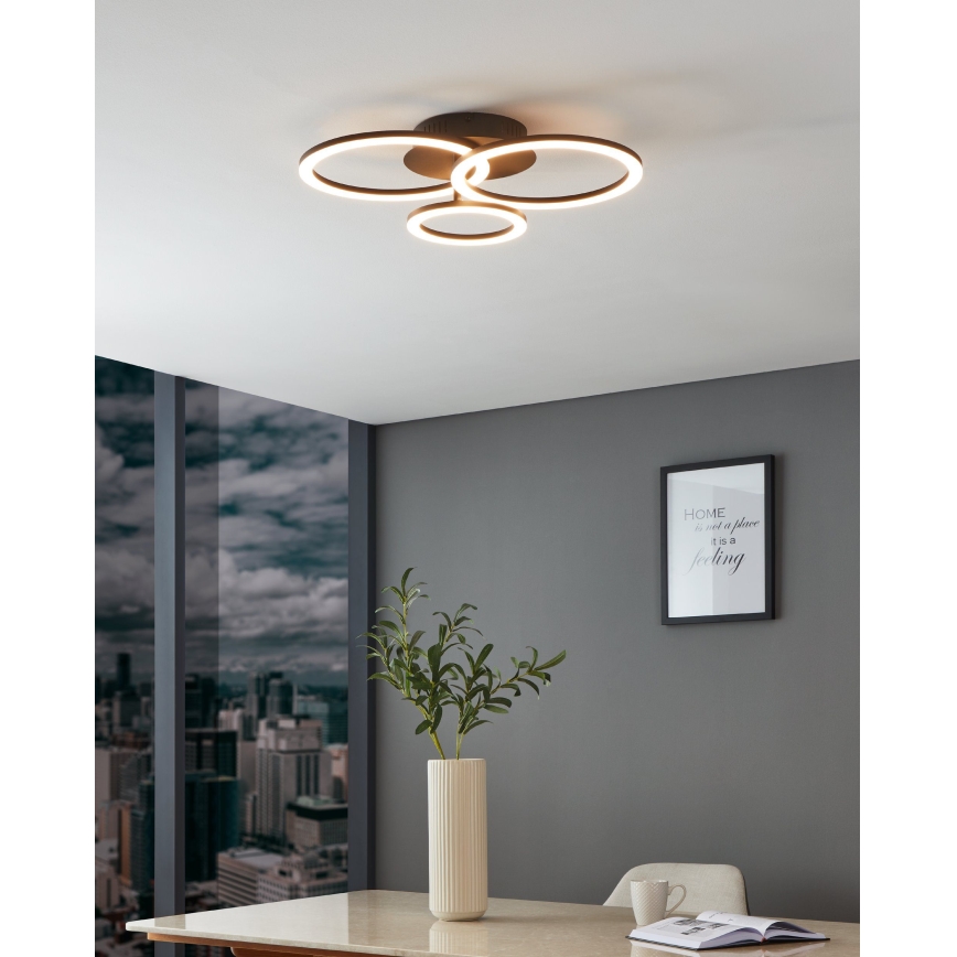 Eglo - Lámpara de techo LED regulable LED/33W/230V