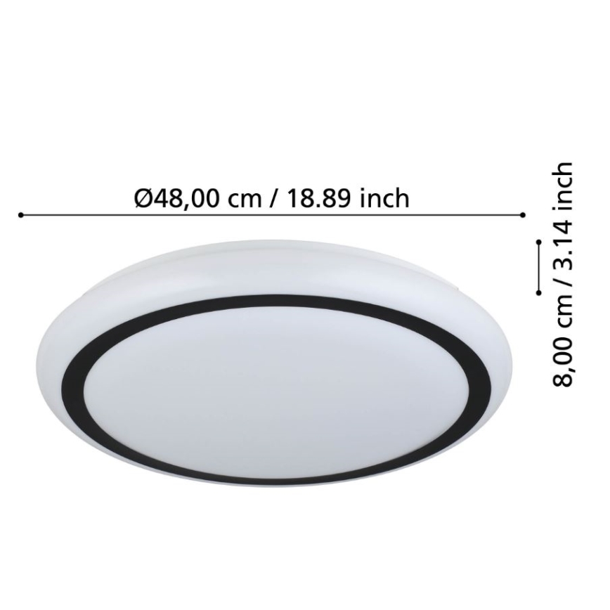 Eglo - Lámpara de techo LED LED/19,5W/230V