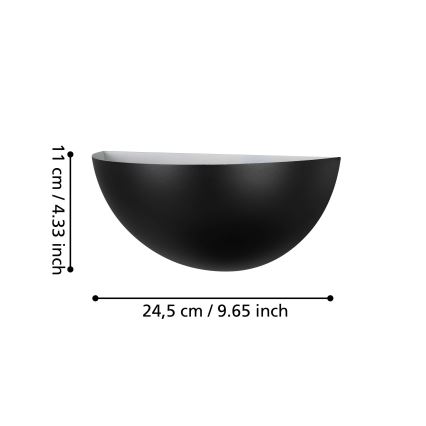 Eglo - Lámpara de pared 1xE27/25W/230V
