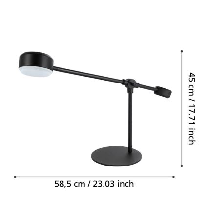 Eglo - Lámpara de mesa LED LED/6,8W/230V