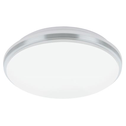 Eglo - Lámpara de techo LED para baño LED/15,6W/230V IP44 cromo brillante