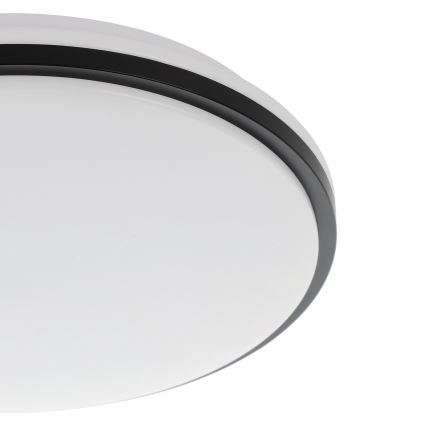 Eglo - Lámpara de techo LED para baño LED/15,6W/230V IP44 cromo brillante