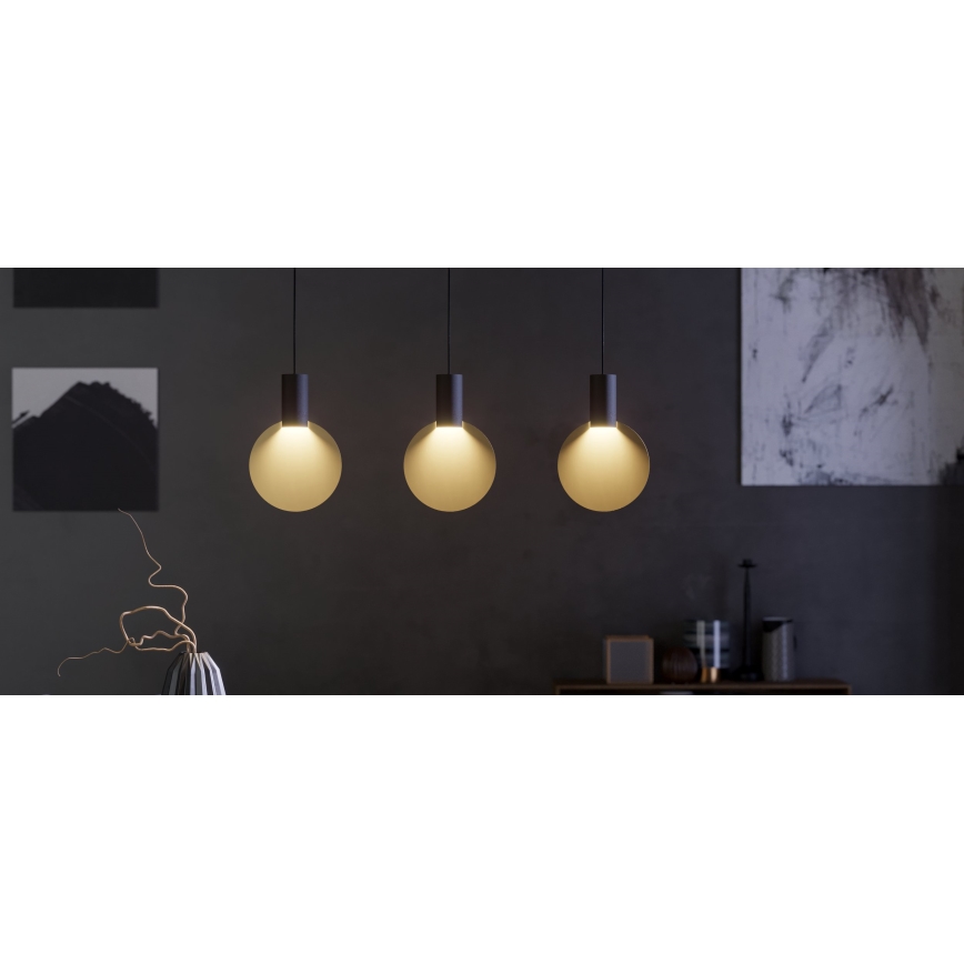 Eglo - Lámpara LED colgante 3xGU10/4,5W/230V 3000K