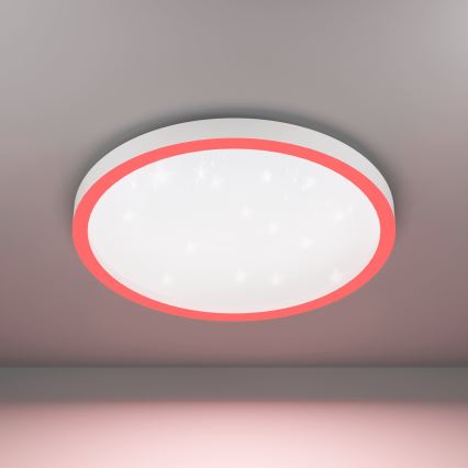 Eglo - LED RGBW Plafón regulable LED/34,5W/230V 2700-6500K
