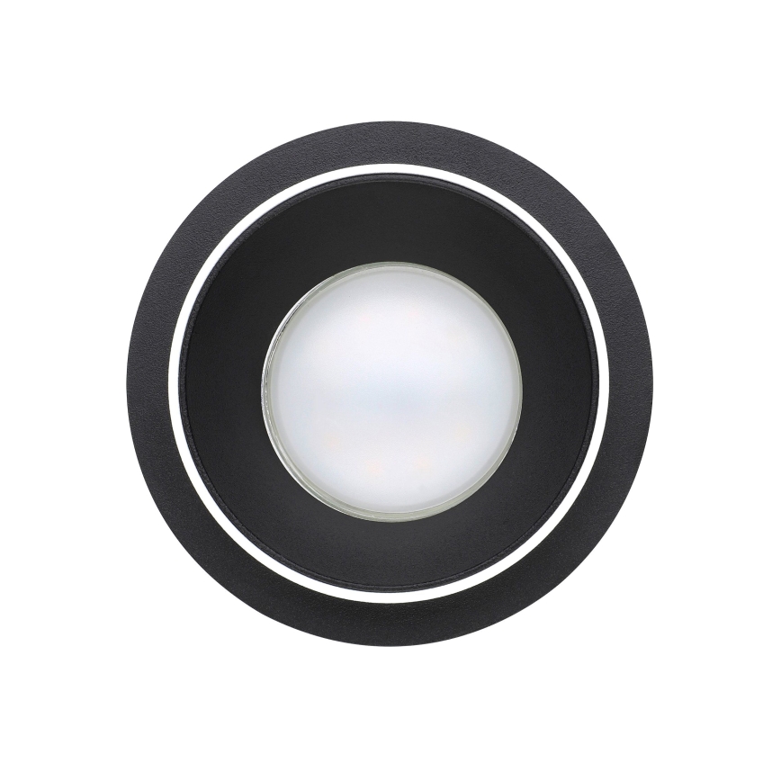 Eglo - Lámpara empotrada 1xGU10/35W/230V negro