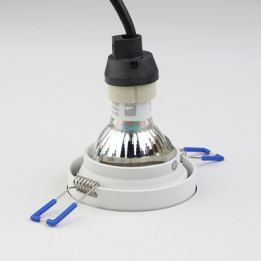 Eglo - Lámpara de techo empotrada 1xGU10/35W/230V blanca