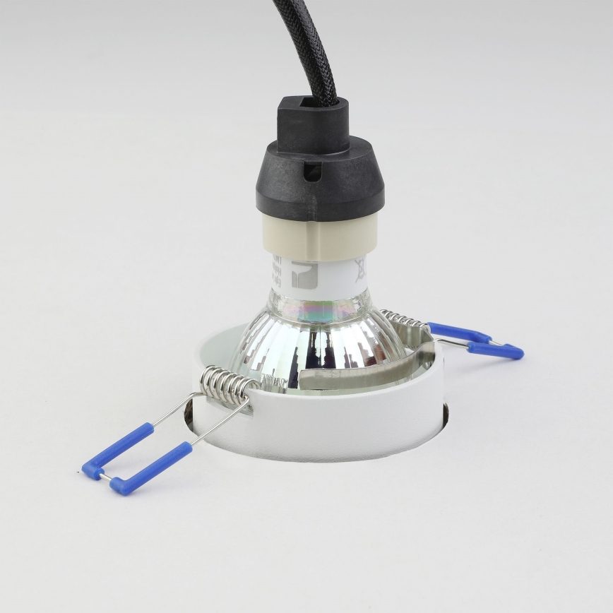 Eglo - Lámpara empotrada 1xGU10/35W/230V blanco