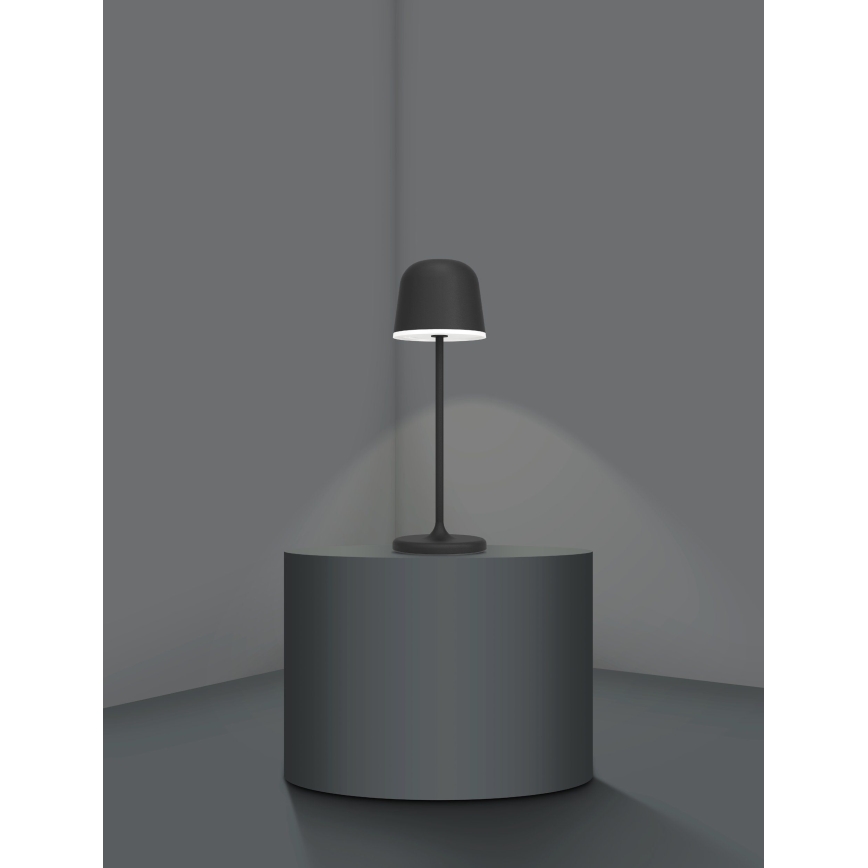 Eglo - LED Regulable exterior Recargable lámpara LED/2,2W/5V 1800 mAh negro IP54