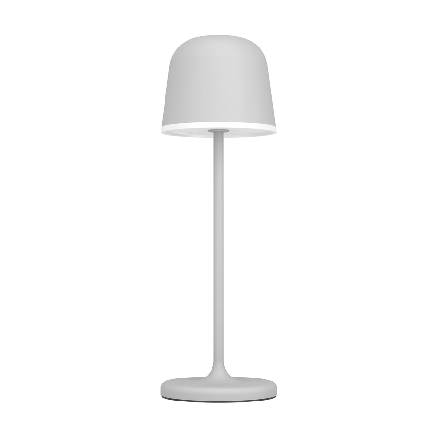 Eglo - Lámpara exterior recargable LED regulable LED/2,2W/5V 1800 mAh gris IP54