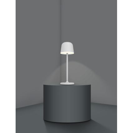 Eglo - Lámpara exterior recargable LED regulable LED/2,2W/5V 1800 mAh gris IP54