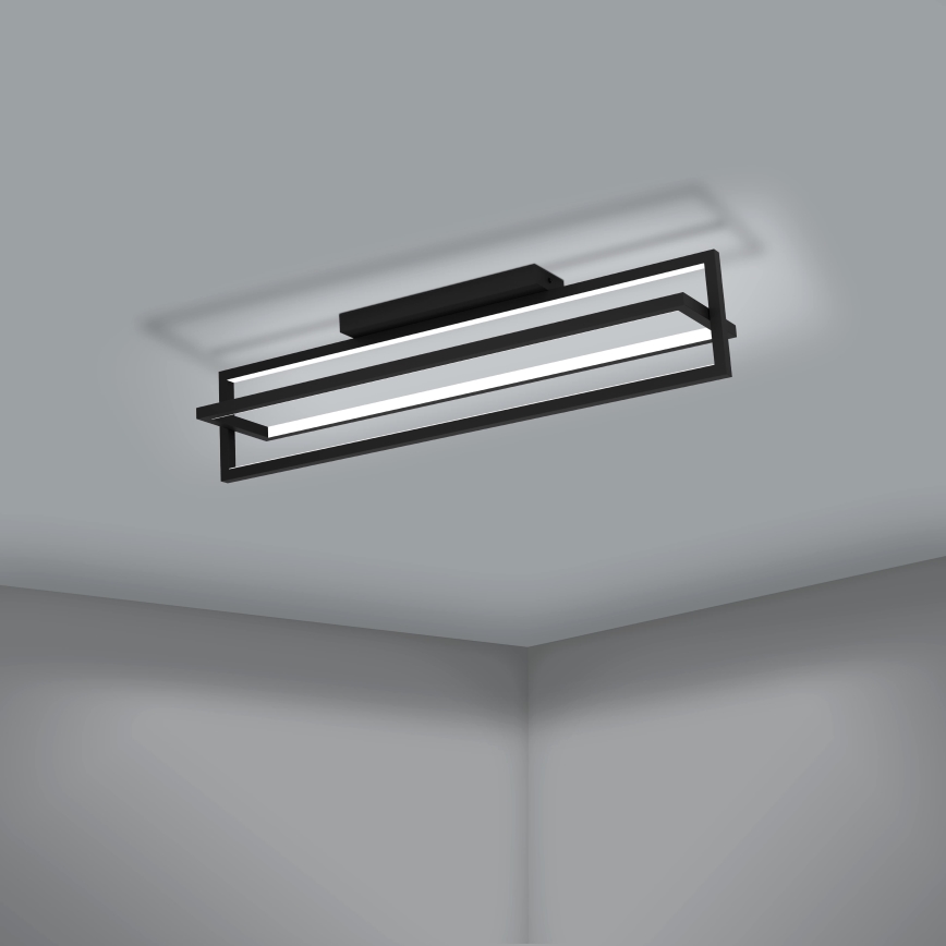 Eglo - Plafón LED regulable LED/34W/230V + mando a distancia