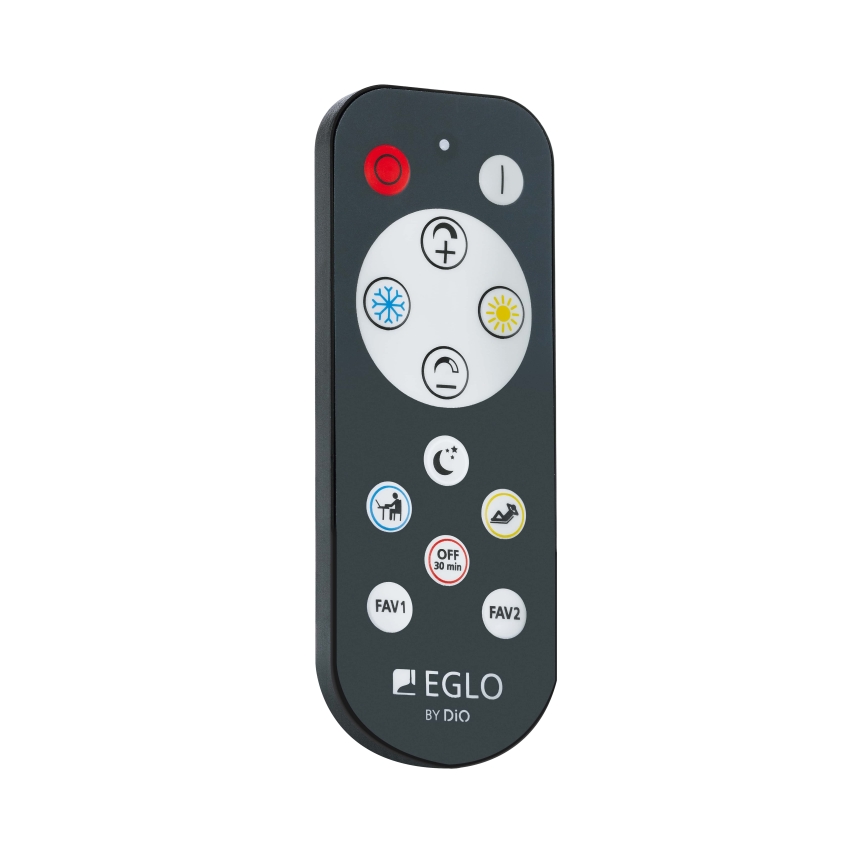 Eglo - Plafón LED regulable LED/34W/230V + mando a distancia
