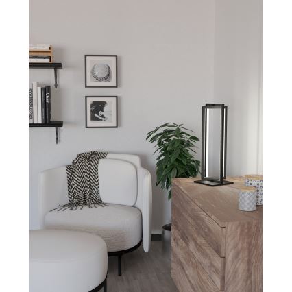 Eglo - Lámpara de mesa LED regulable LED/15,5W/230V + mando a distancia