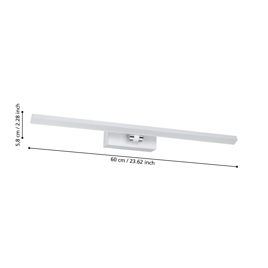 Eglo - LED Iluminación espejo de baño LED/5W/230V IP44 blanco