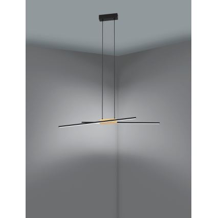 Eglo - Lámpara colgante LED regulable con cable 2xLED/13W/230V