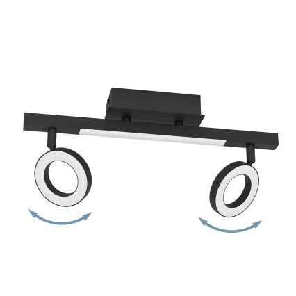 Eglo - Foco LED 2xLED/3,2W/230V + LED/3,3W