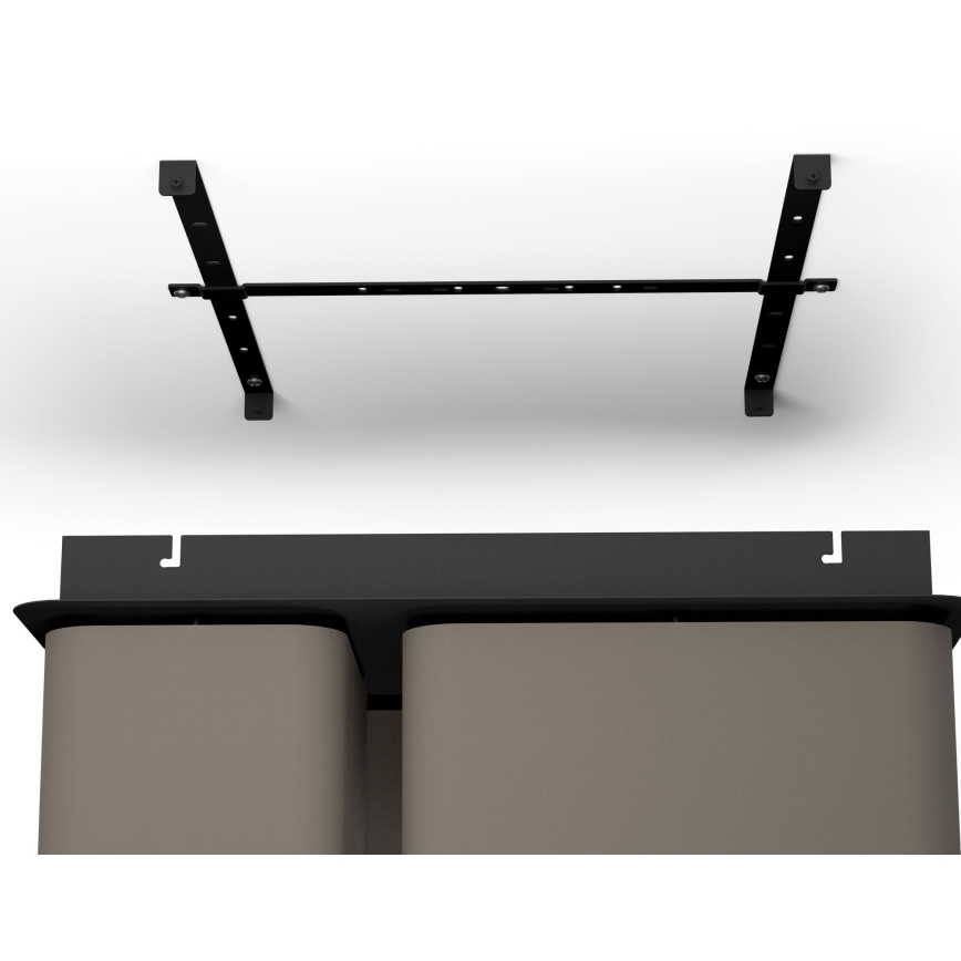 Eglo - Lámpara de techo 4xE27/28W/230V