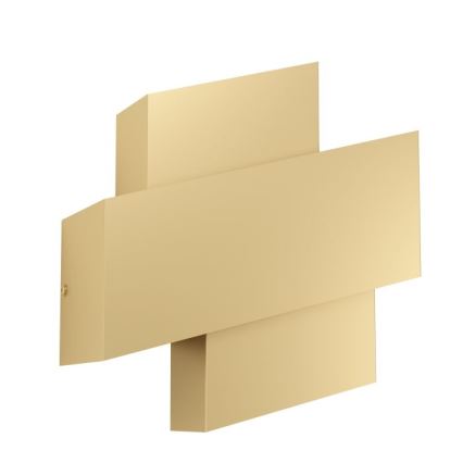 Eglo - Lámpara de pared 1xE27/40W/230V dorado