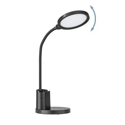 Eglo - Lámpara de mesa LED regulable LED/2,1W/5V 1500 mAh negro