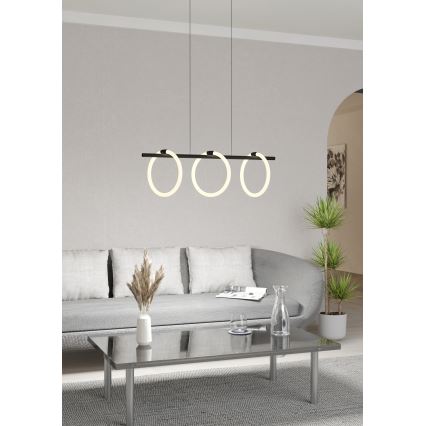 Eglo - Lámpara LED colgante 3xLED/9W/230V