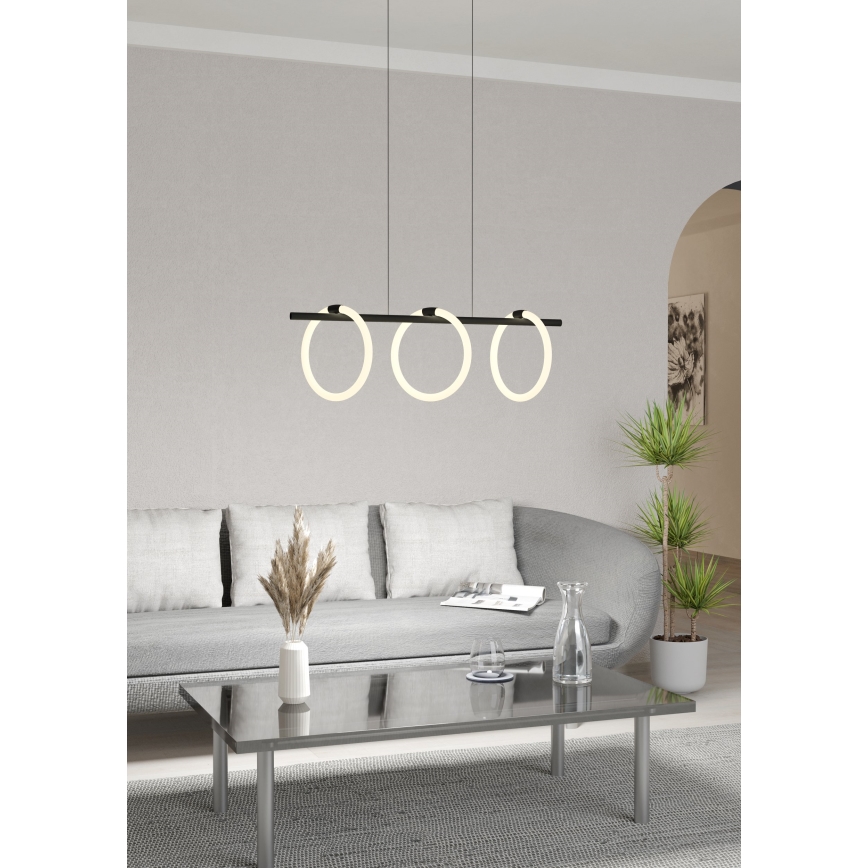 Eglo - Lámpara LED colgante 3xLED/9W/230V