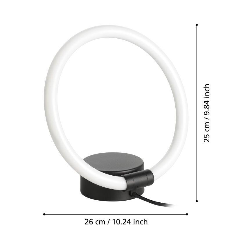 Eglo - Lámpara de mesa LED LED/11,5W/230V