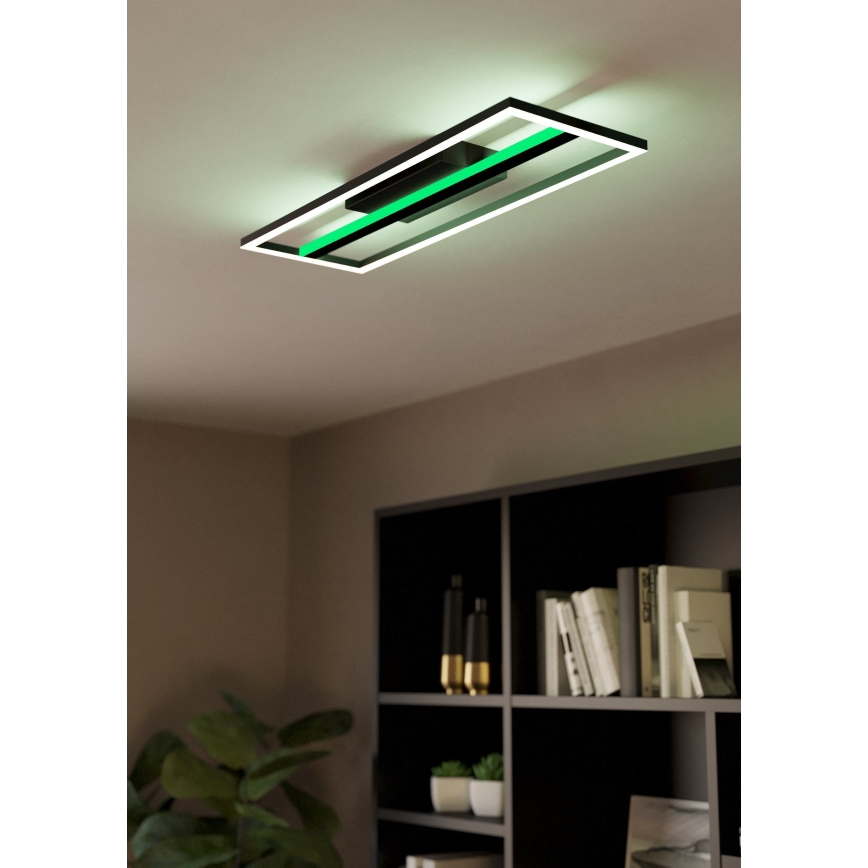 Eglo - Lámpara de techo LED RGBW regulable LED/21W/230V 3000-6500K