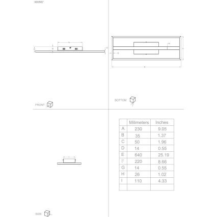 Eglo - Lámpara de techo LED RGBW regulable LED/21W/230V 3000-6500K
